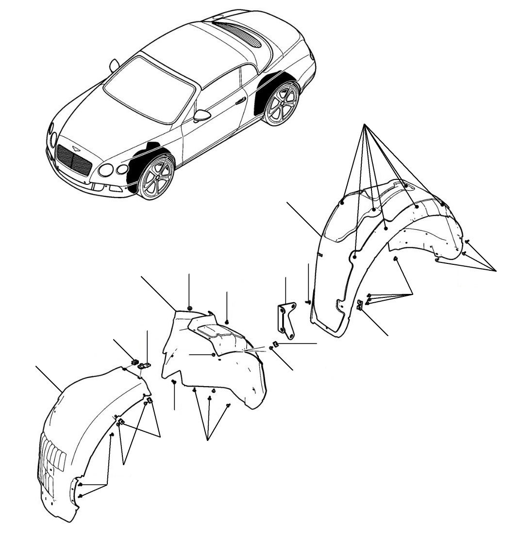 Wheel arch GTC 2012-2018 - 2012 till 2018