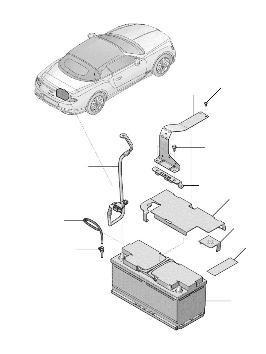 Battery GTC 2018-2023 W12 - 2019 till 2023