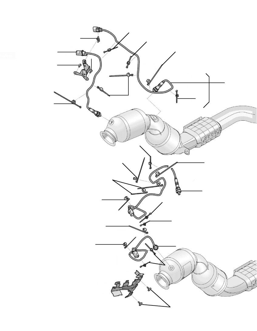 Lambda sensor GT 2018-2023 W12 - Till VIN 71461