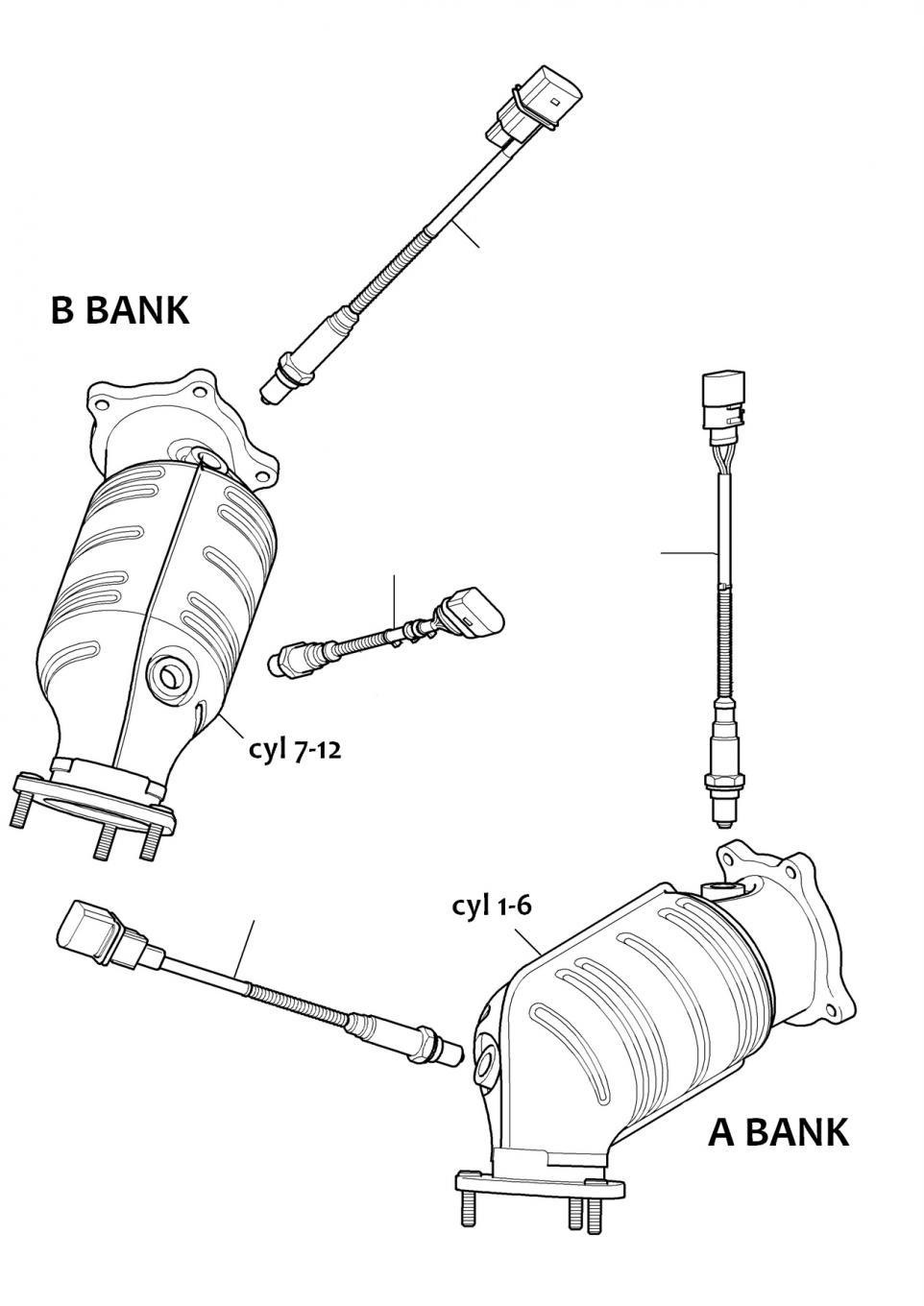 Oxygen sensors FS 2007-2013 - 2007 till 2013