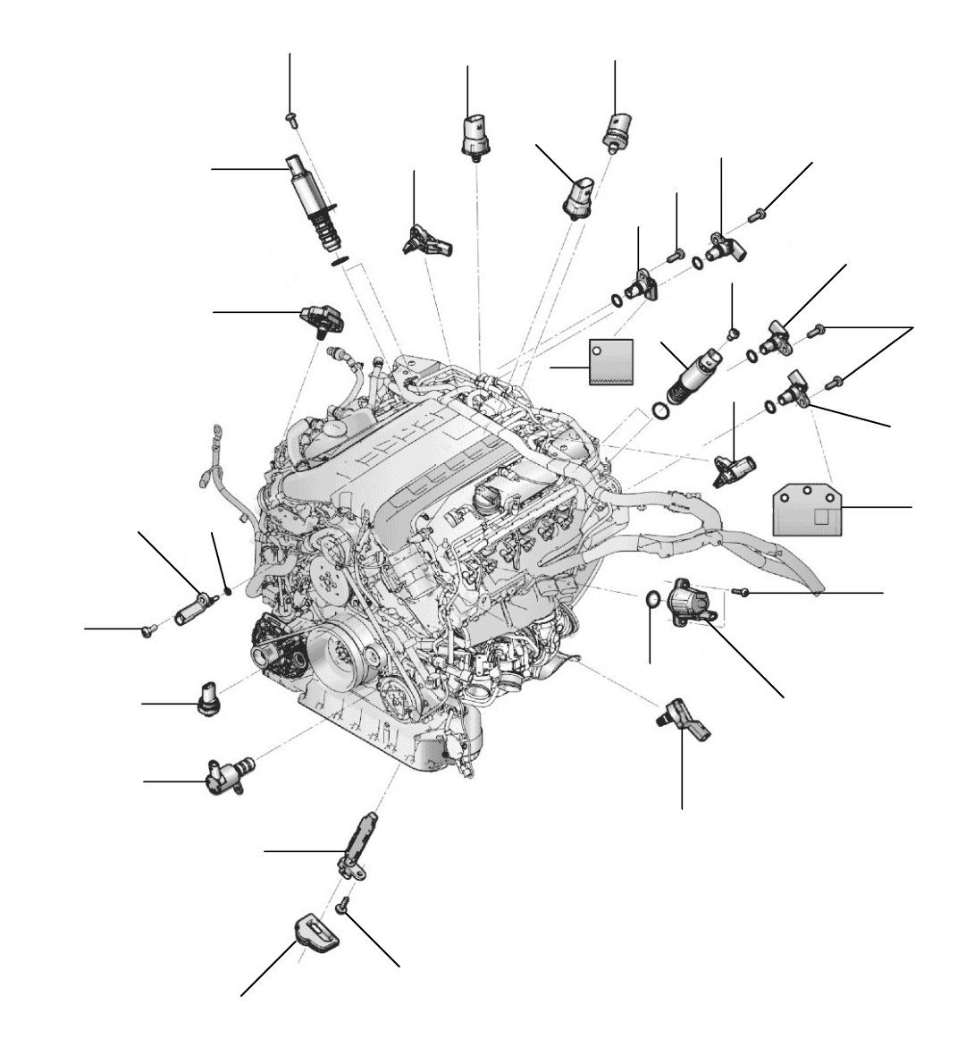 Other sensors V8 GT 2018-2023 - 2018 till 2023