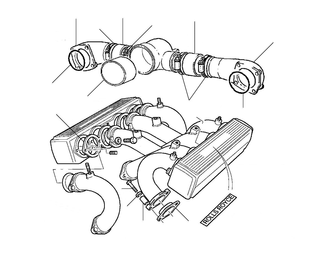 plenum chamber 1996 onw 1980-2003 - VIN 57001 onwards