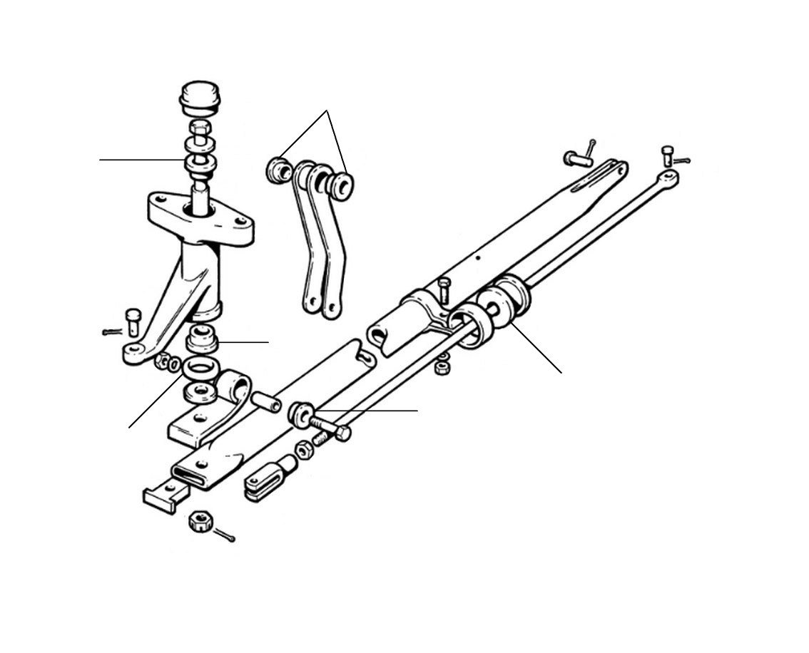 Brake equaliser scloud I 1955 - Silver Cloud I