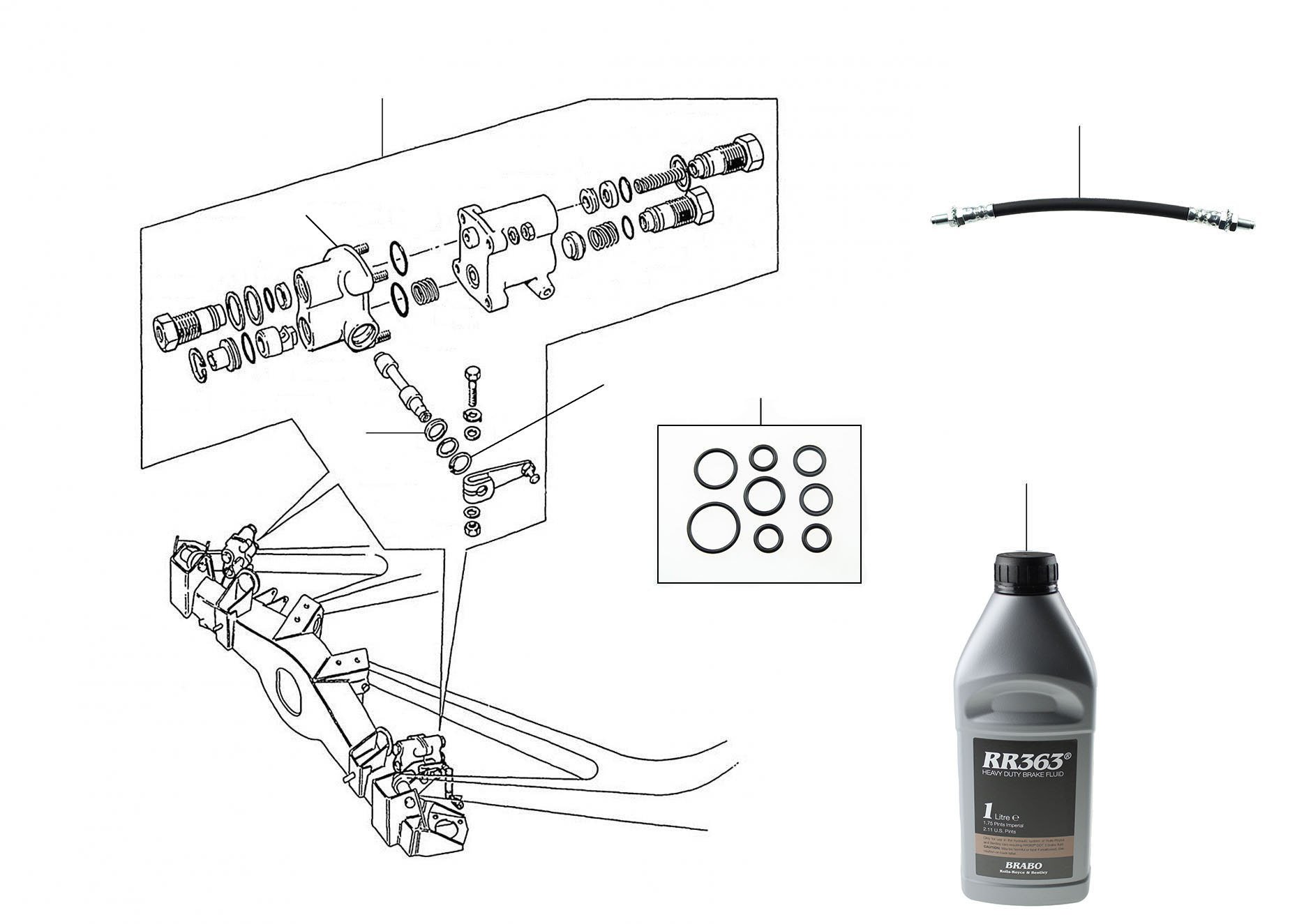 31240 Height controll UR18082 - VIN 01001 till 42000