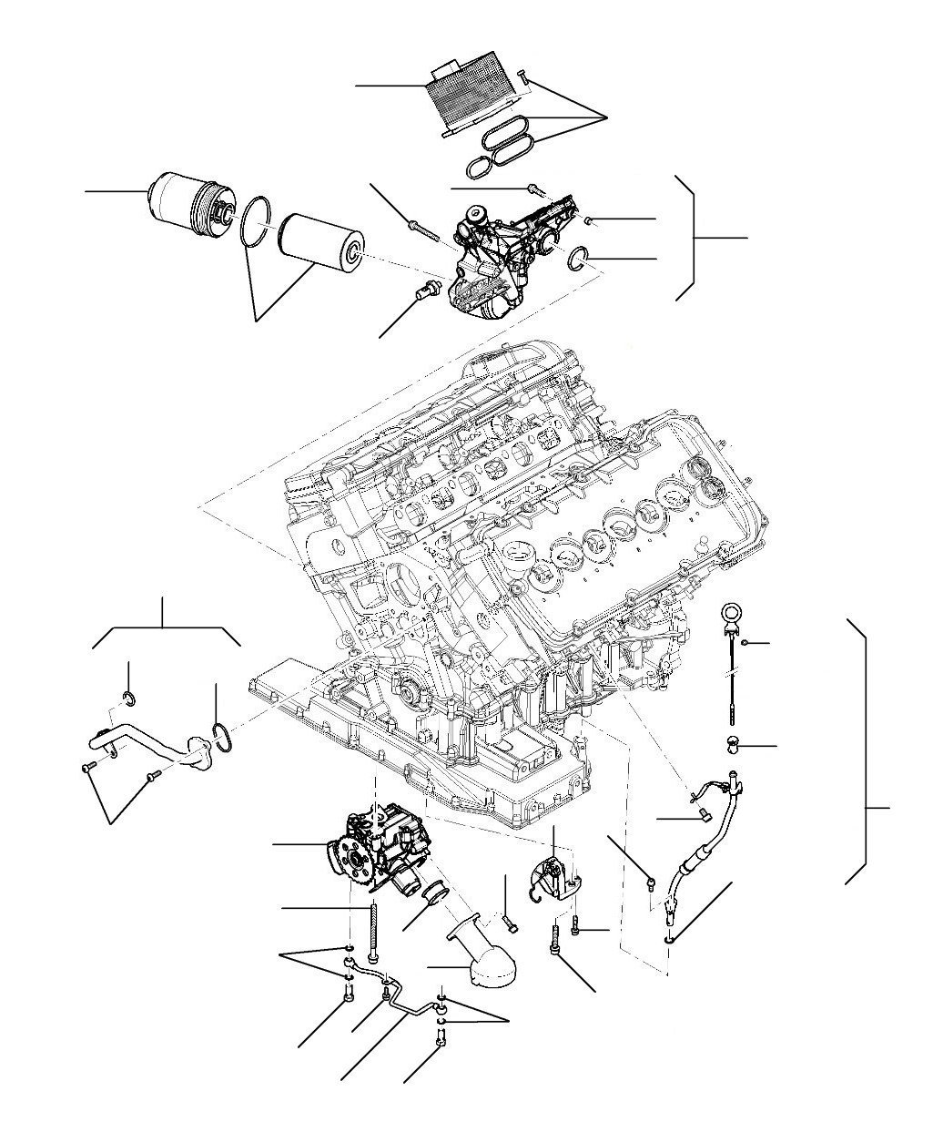 Oil cooler GT W12 2012-2017 - 2012 till 2017