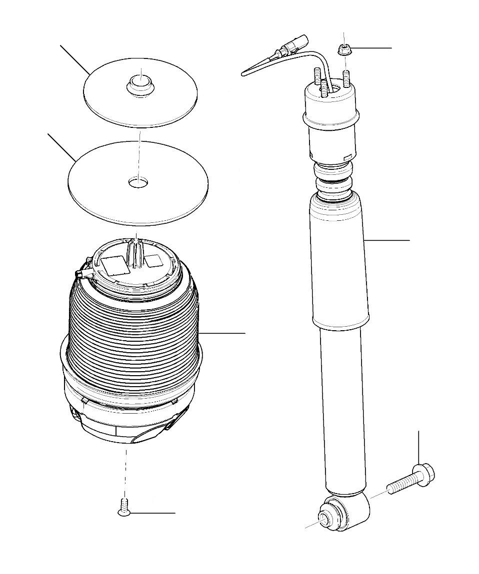 Air spring rear till 2016 mulsanne - Till 2016