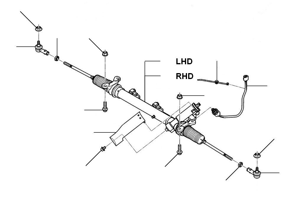 Power steering mulsanne LHD 2011 - 2021 - Power Steering
