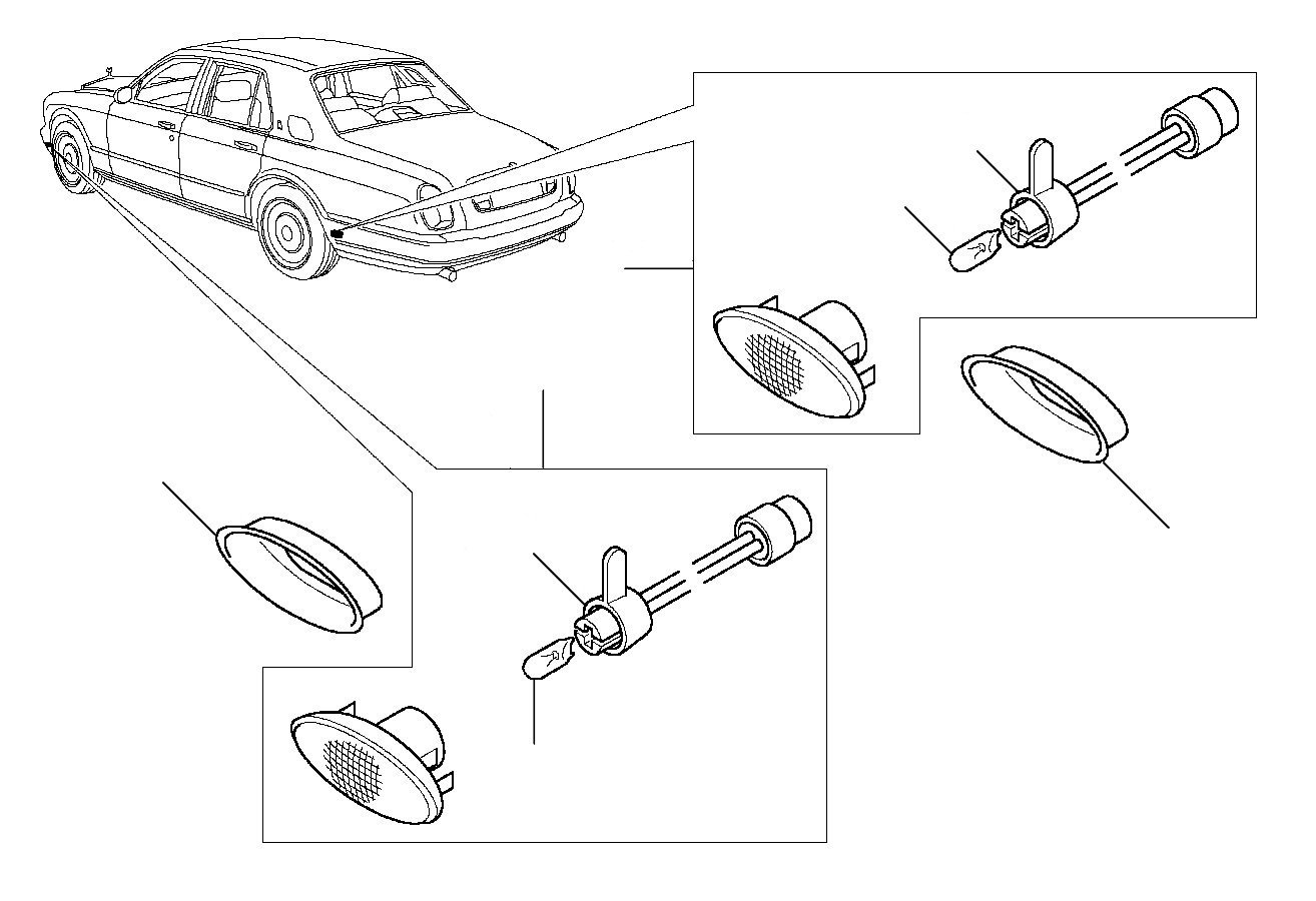 Side marker lamps 1998 - Side Marker Lamps