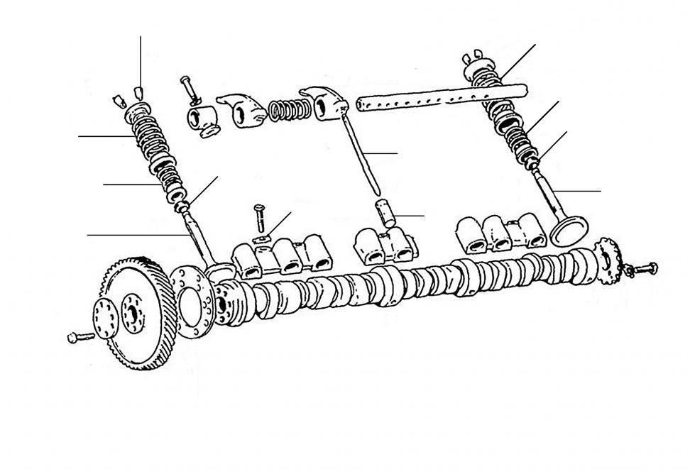 30732 Camshaft - VIN 01001 till 38971