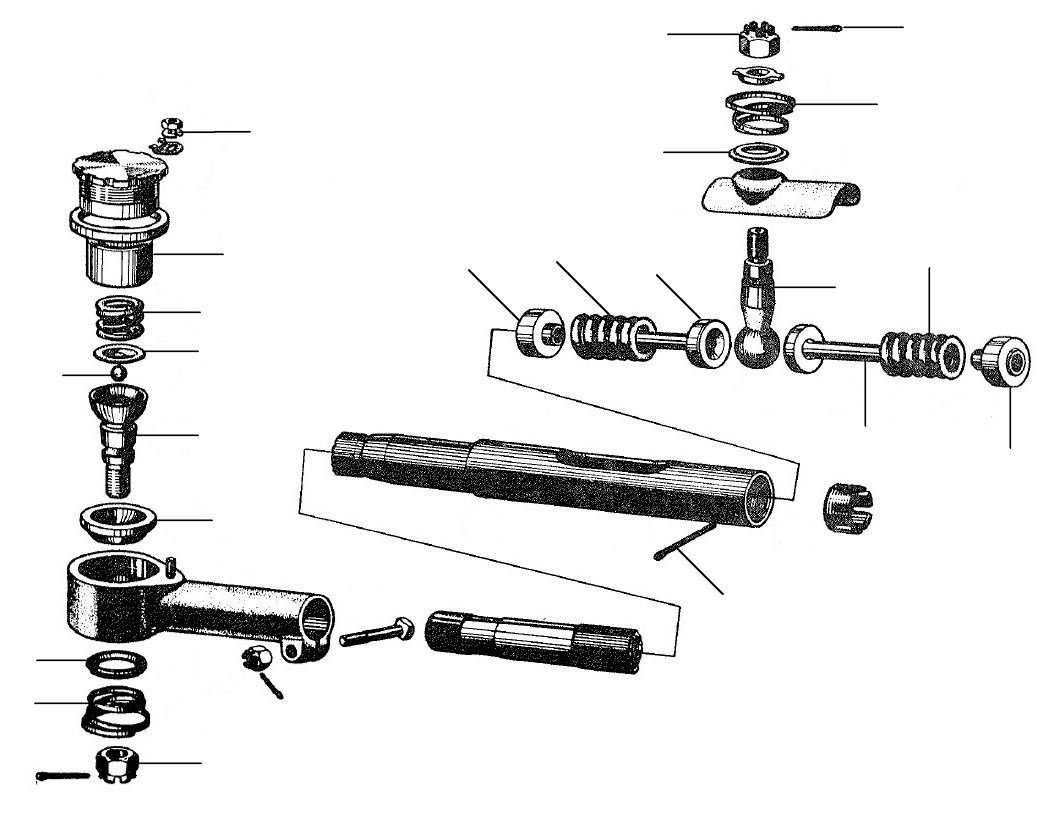 Side tube MKVI - Side Tube (Track Rod)