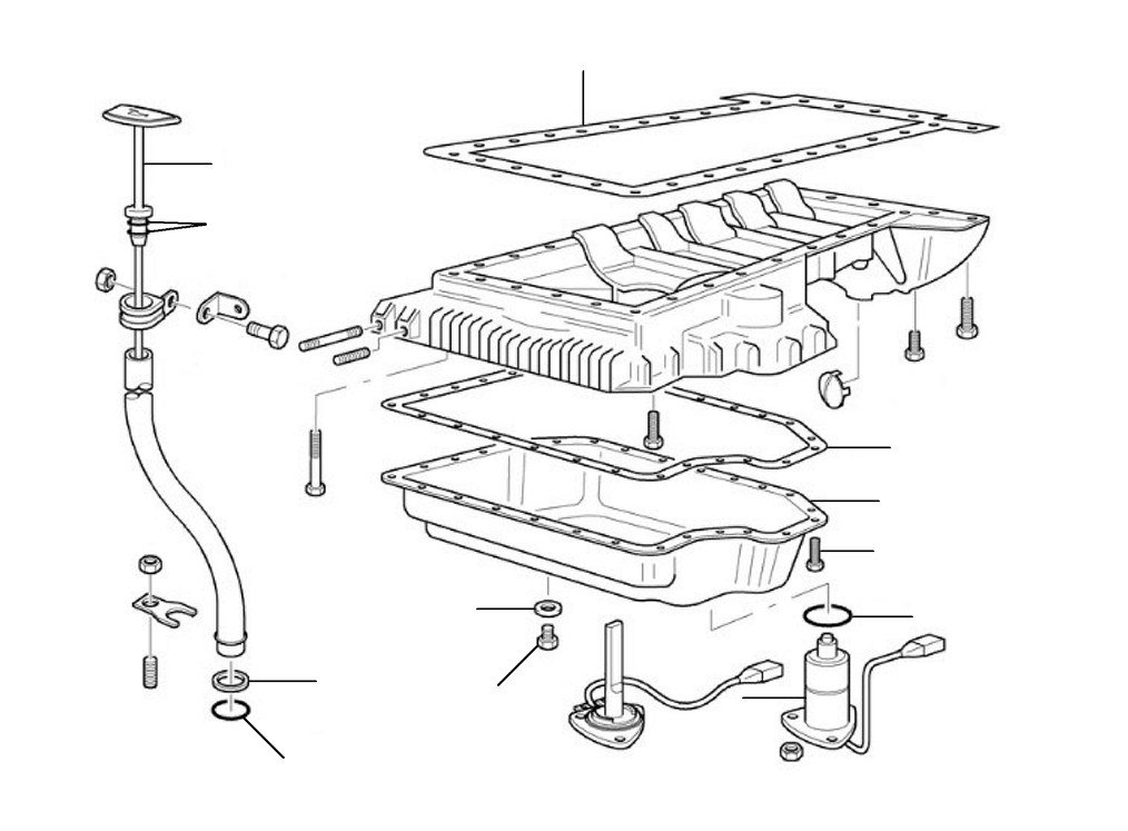 Oil sump 1998-2010 - Oil Sump
