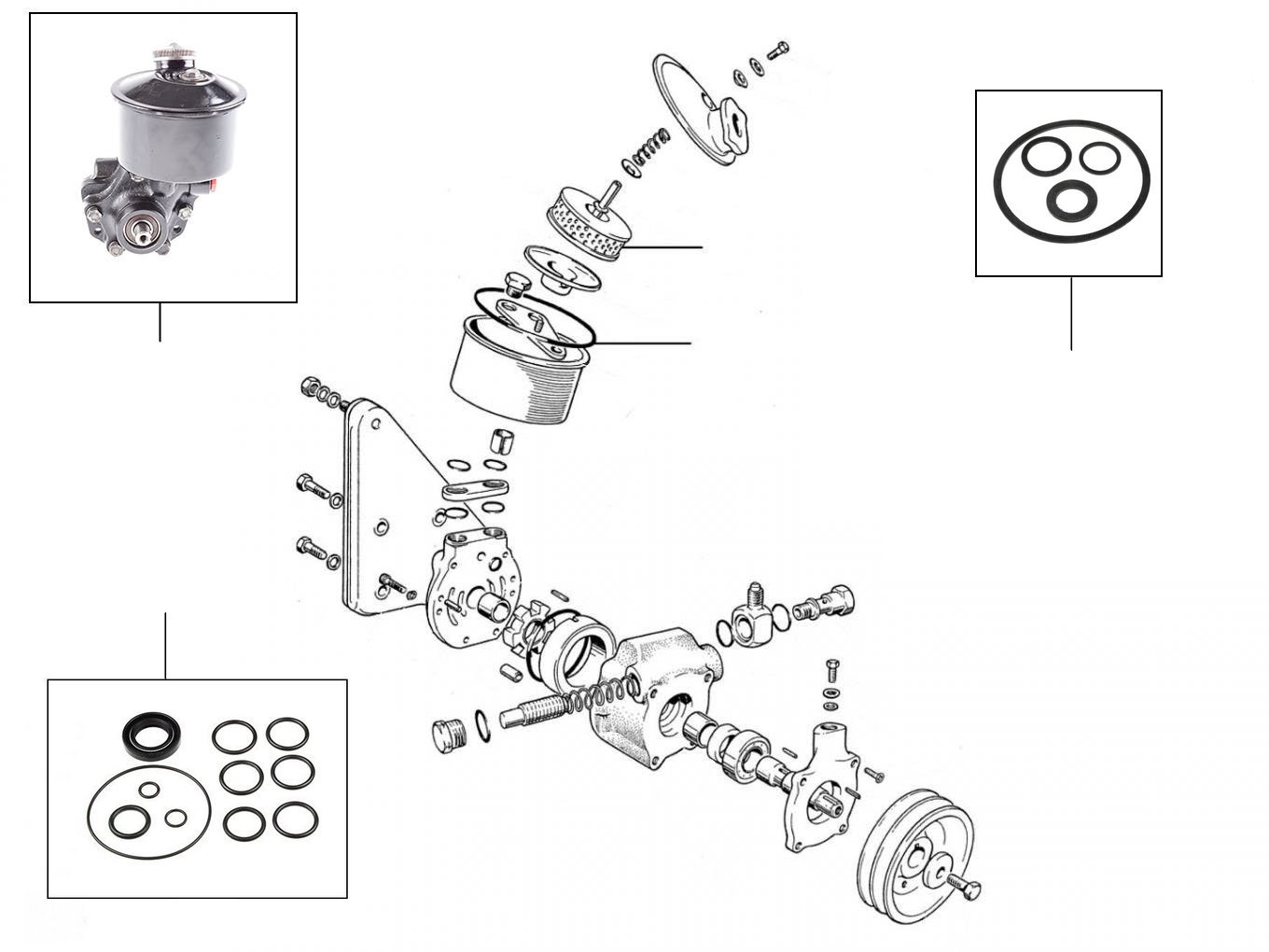 31080 Steering pump - Steering Pump