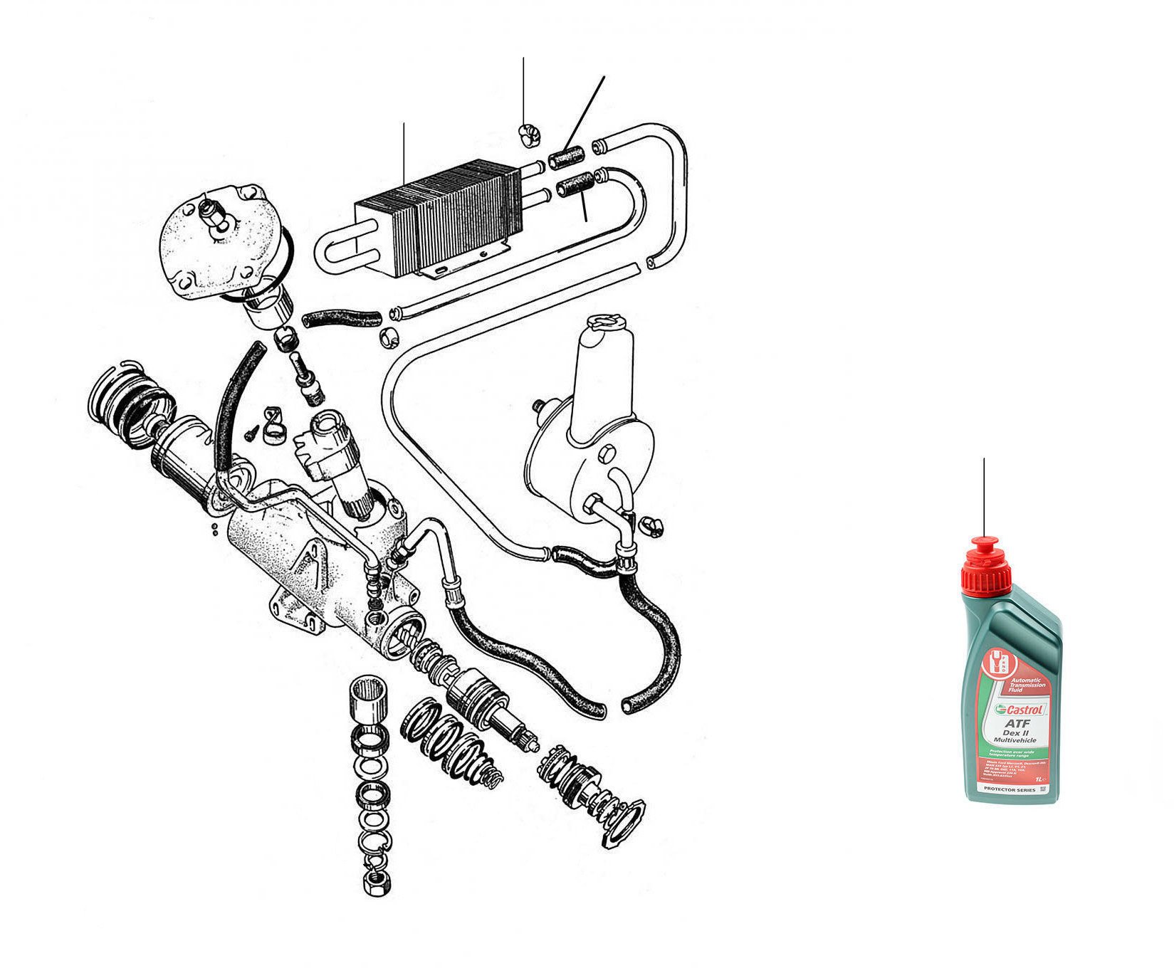 Steering oil cooler - Steering Oil Cooler