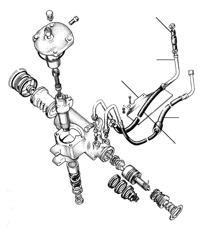 Hobourn Eaton Steering Pump - Steering hoses - Steering Hoses