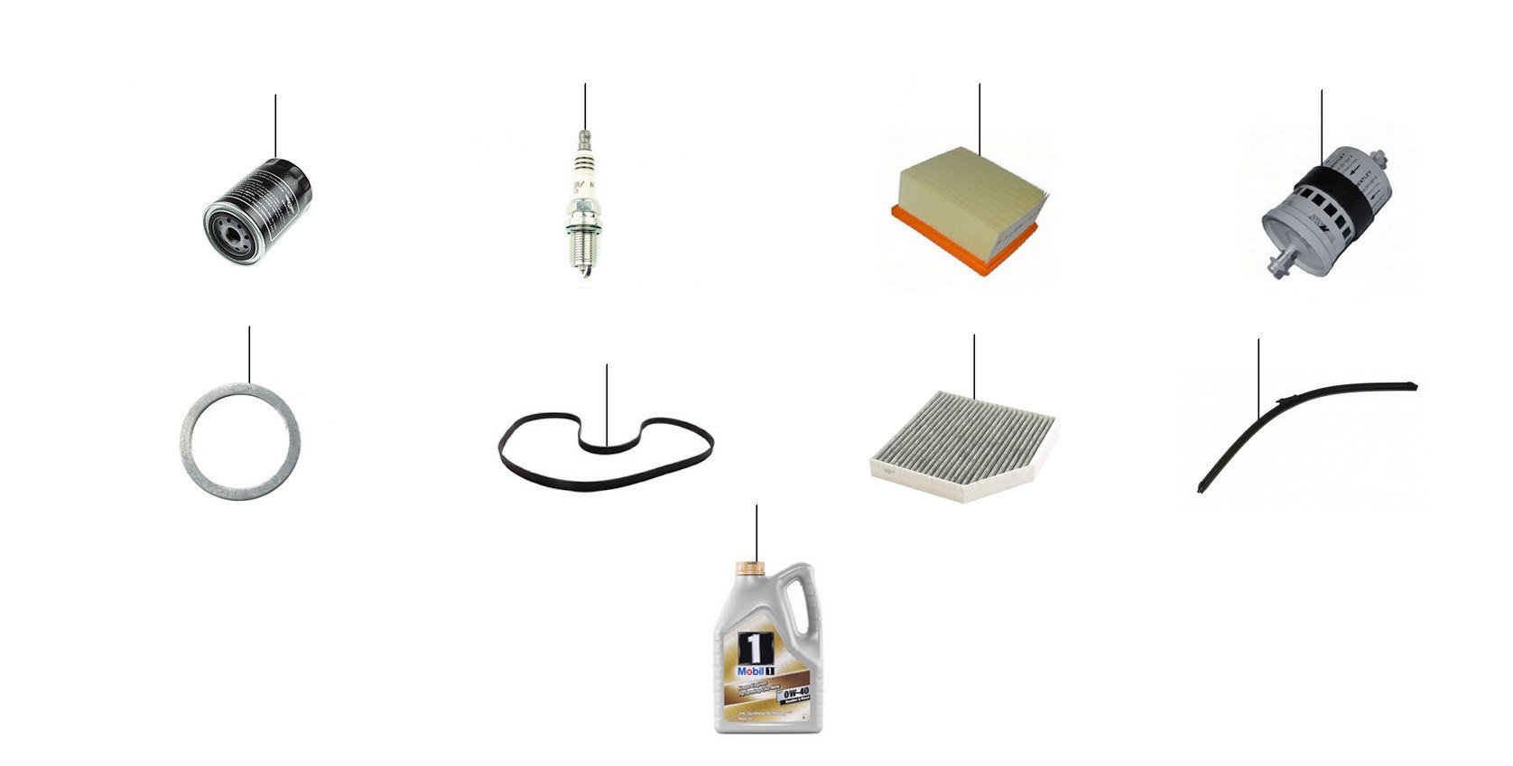 Service parts mulsanne 2011 onw - Maintenance & service parts