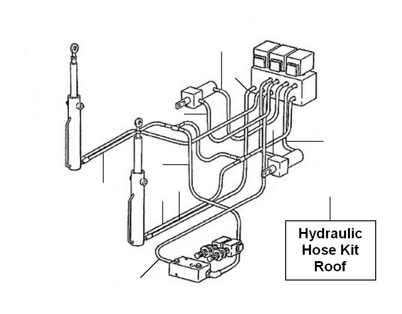 Roof hydraulics corniche continental 1992-2003 - Corniche & Continental