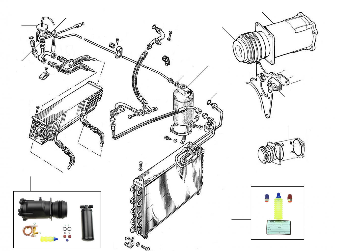 30202 Compressor Drier Expansion Valve - Air Condioning Compressor & Drier & Expansion Valve