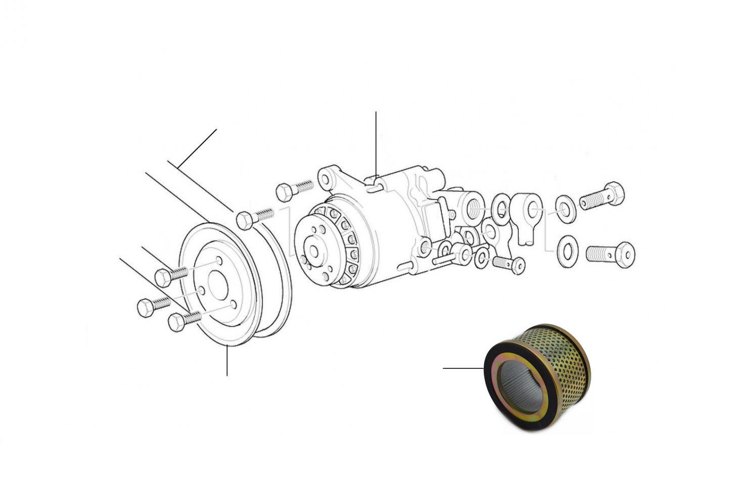 50500 Steering Pump Bentley Arnage GreenLabel - Bentley Arnage Green Label