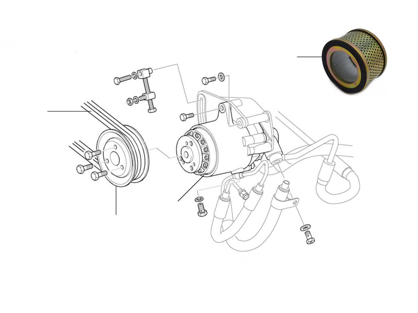 50502 Steering Pump Bentley Arnage Red Label - Bentley Arnage Red label