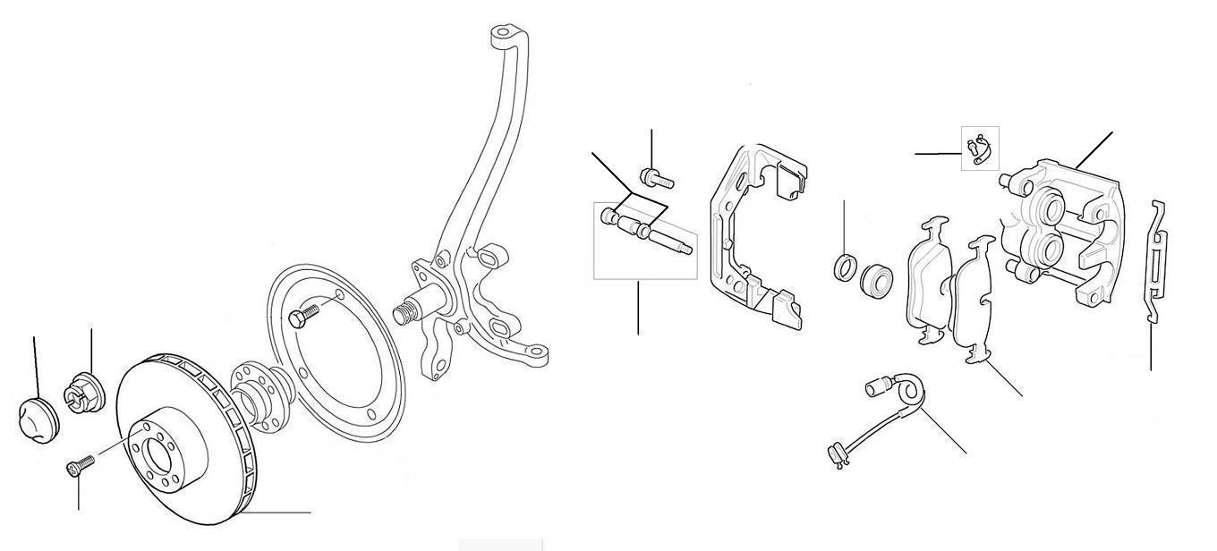 50151 front brakes - VIN 04000 till 13680