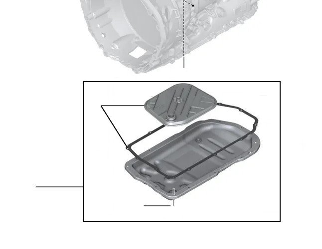 OIl sump ghost GA8HP90Z 08-2008/07-2016 - 08-2008 till 07-2016 (GA8HP90Z)