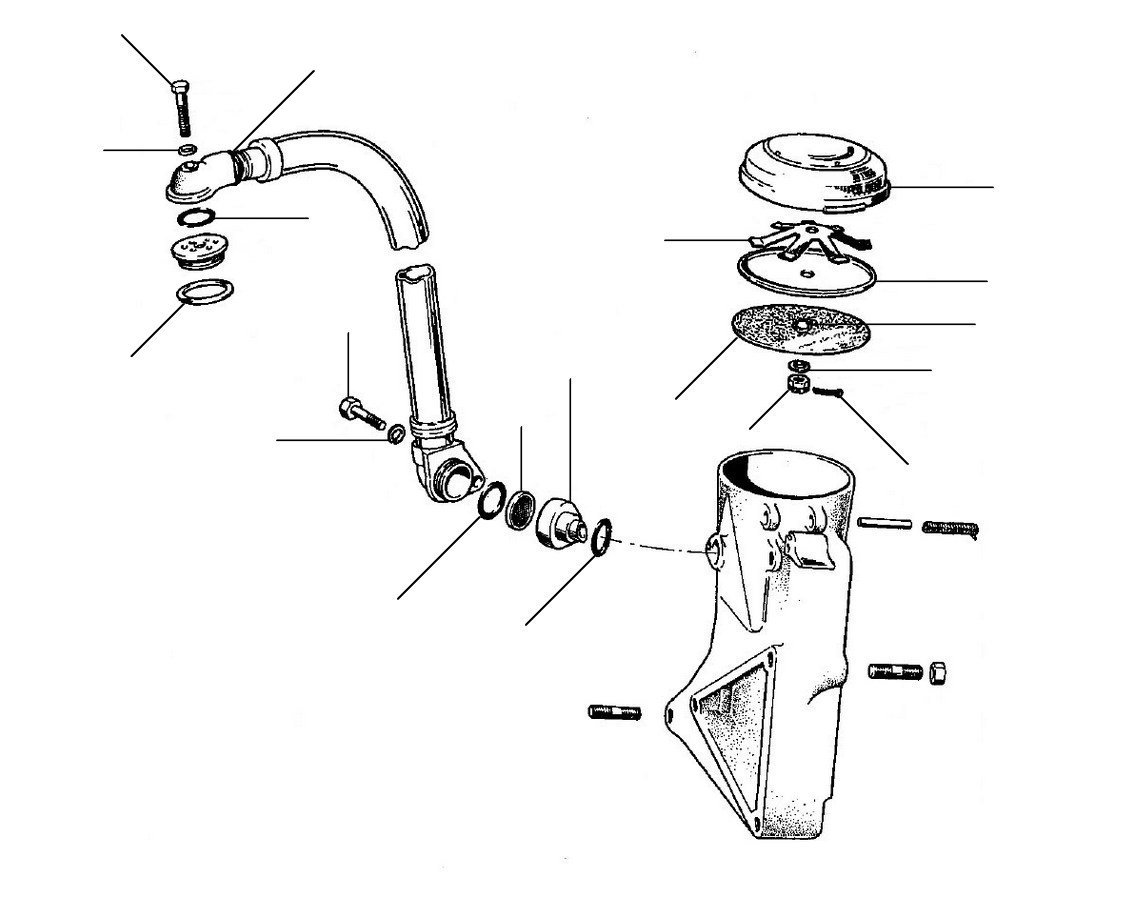 Breather pipe 1955-1965 s/cloud II-III - Breather Pipe