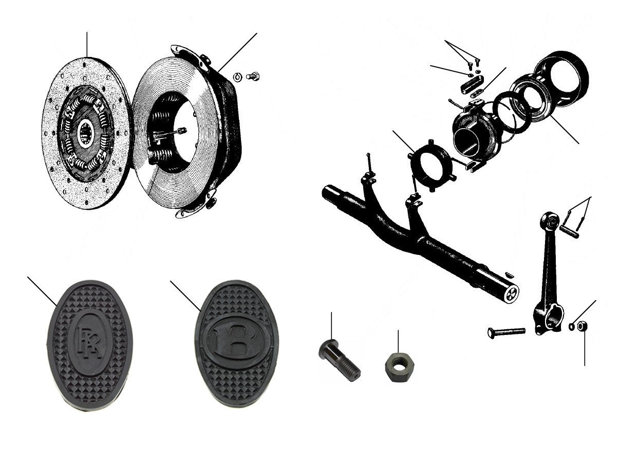 Clutch plate MKVI - Clutch