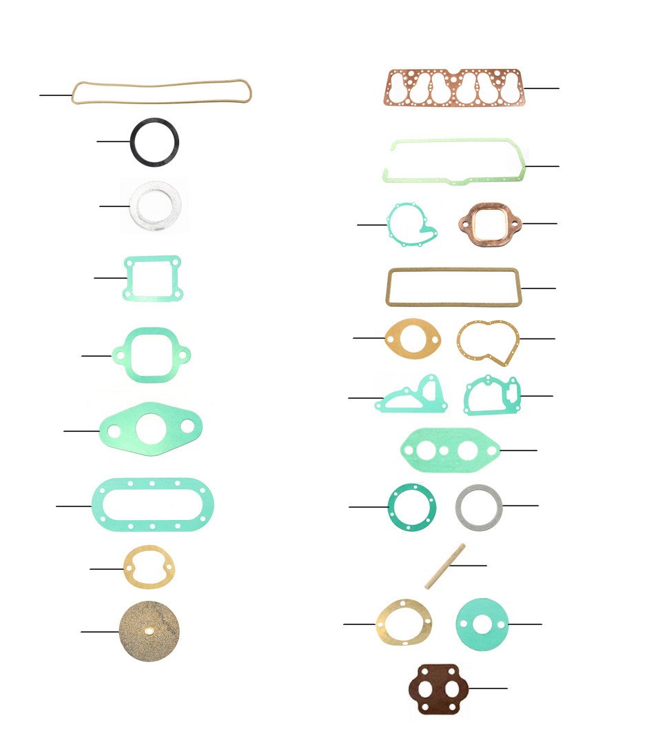 All gaskets 1945-55 4,25L - All Gaskets
