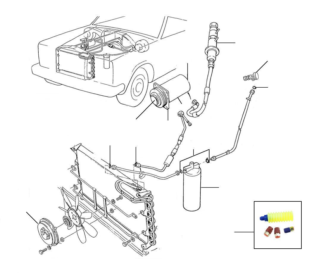 30220 Compressor Drier Expansion valve - Air Condioning Compressor & Drier & Expansion Valve