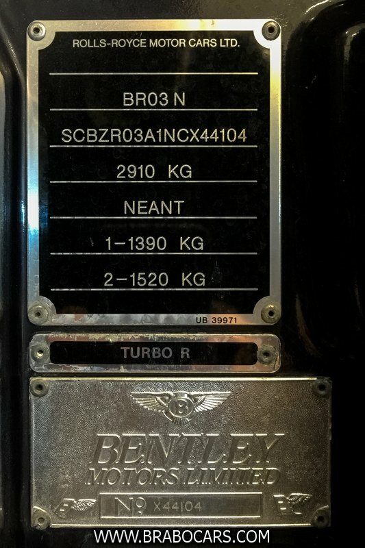 Bentley Turbo R