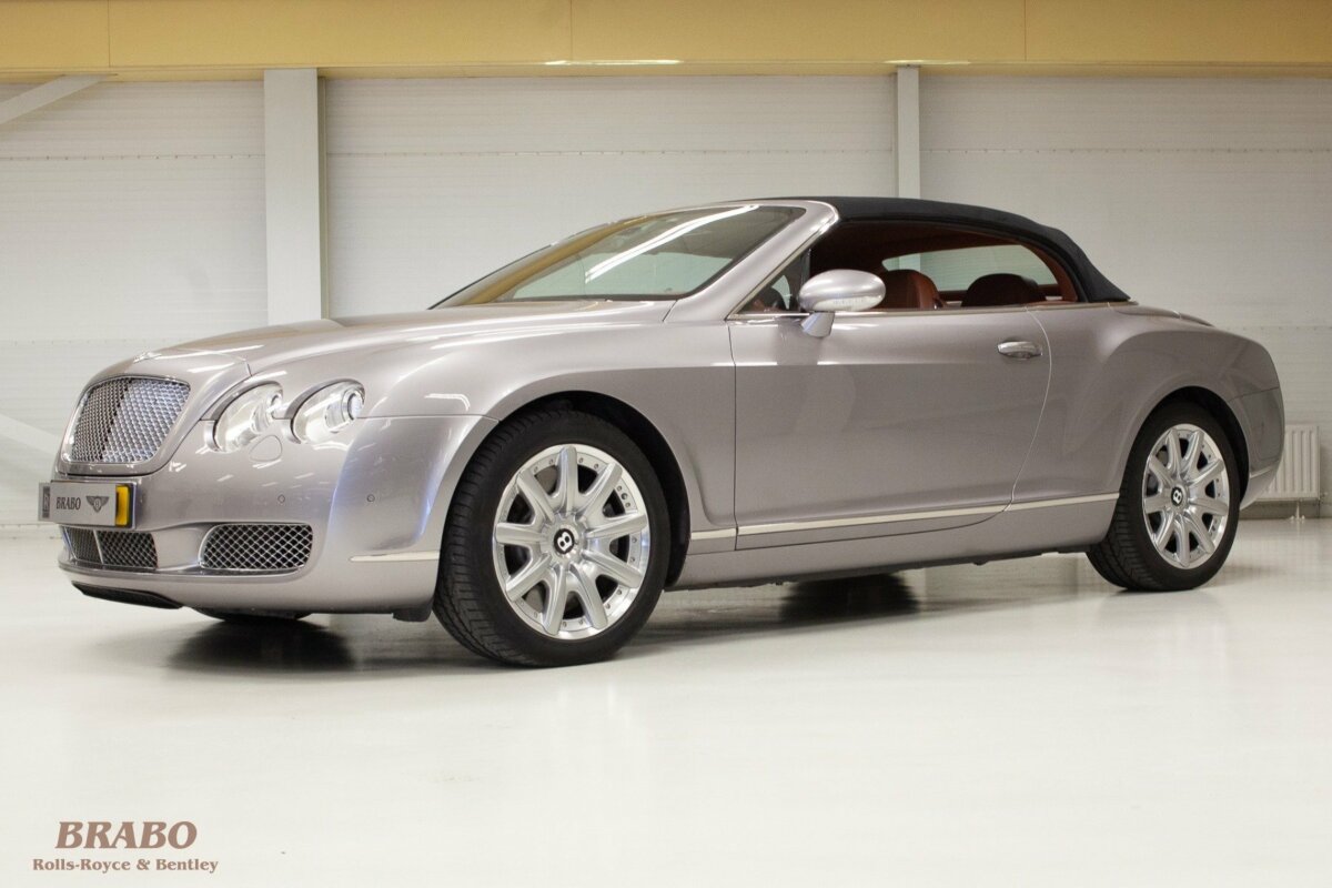 Bentley Continental GTC 2007 Silver Tempest