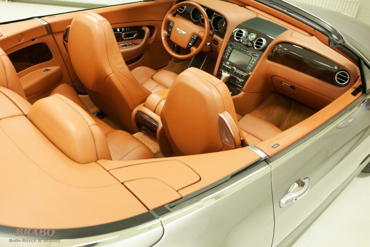 Bentley Continental GTC 2007 Silver Tempest