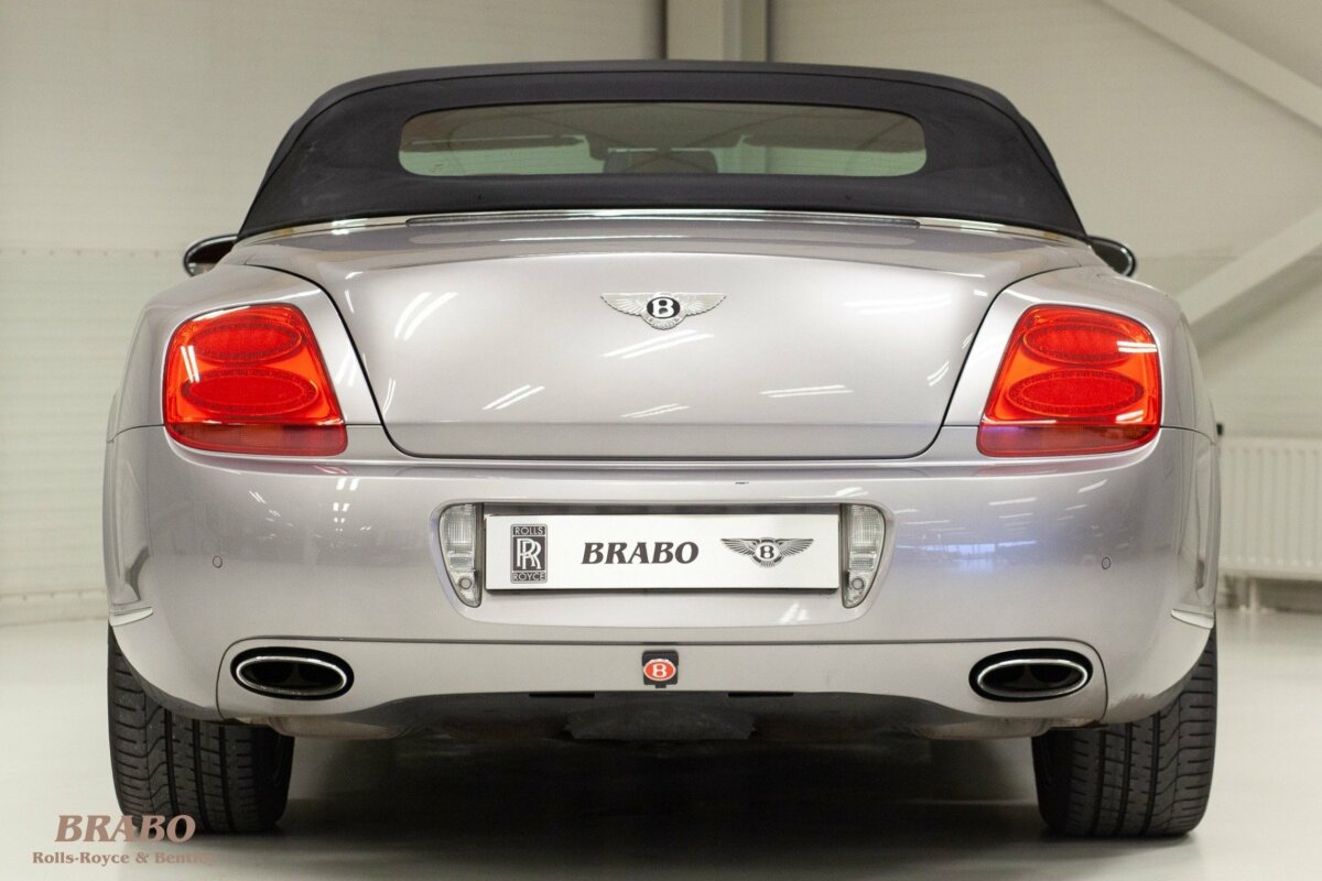 Bentley Continental GTC 2007 Silver Tempest