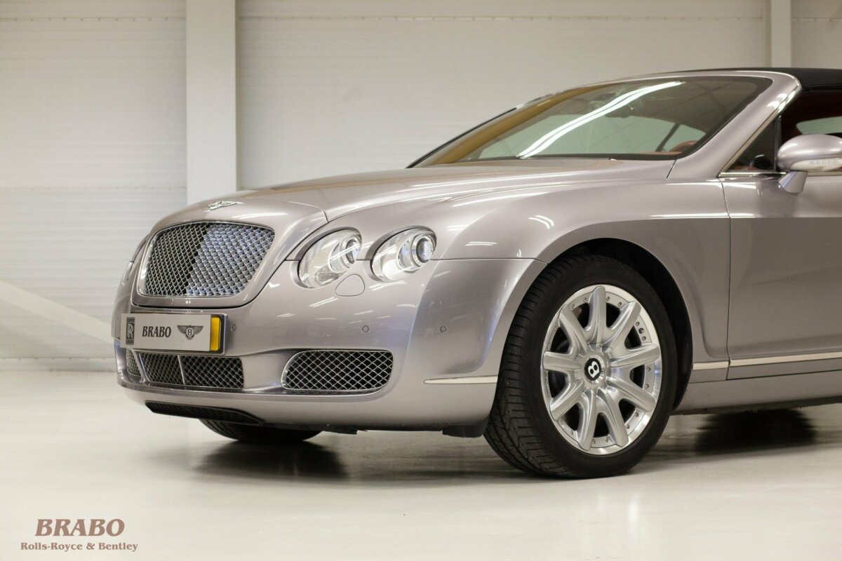 Bentley Continental GTC 2007 Silver Tempest