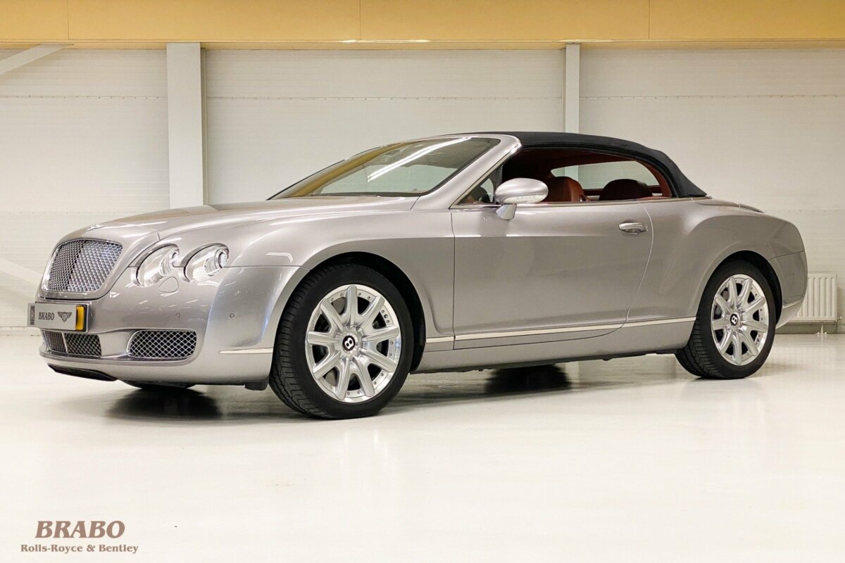 Bentley Continental GTC 2007 Silver Tempest
