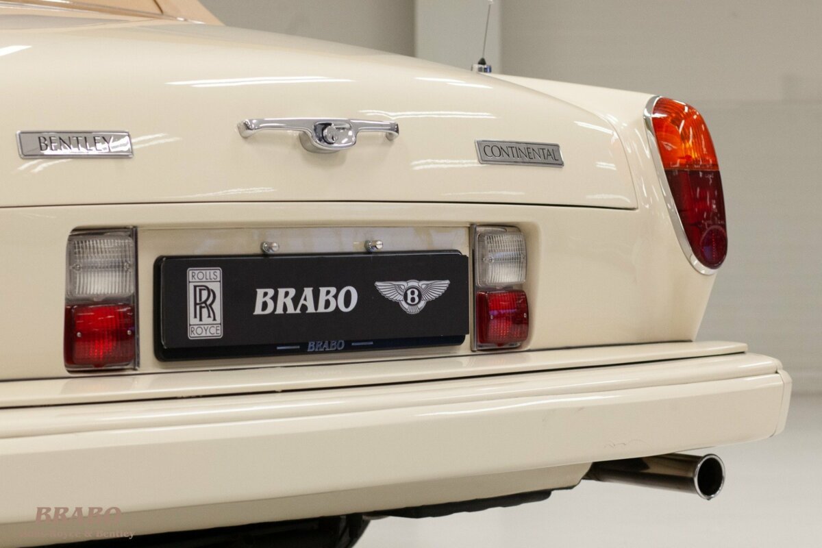 Bentley Continental MPW Drophead Coupé 1988 Magnolia