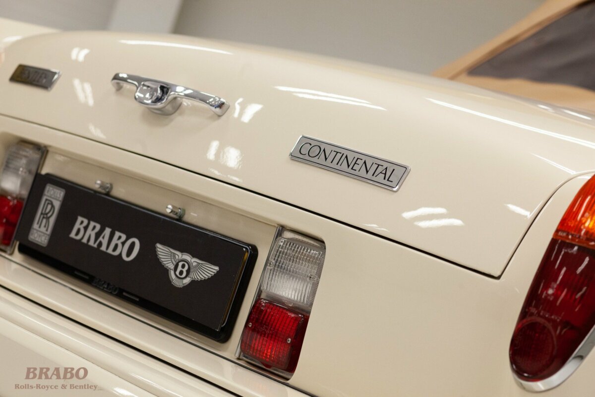 Bentley Continental MPW Drophead Coupé 1988 Magnolia