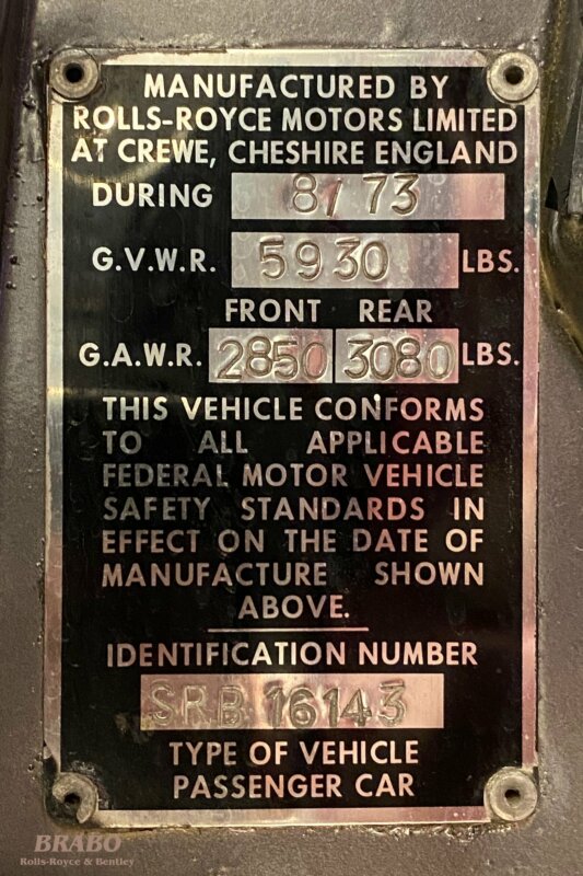 Silver Shadow 1974 LHD Everflex roof