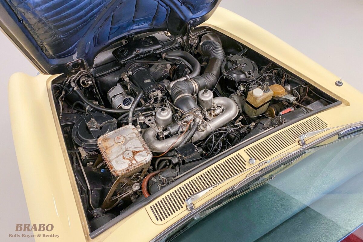 Rolls-Royce Corniche MPW 1971 Chrome Yellow