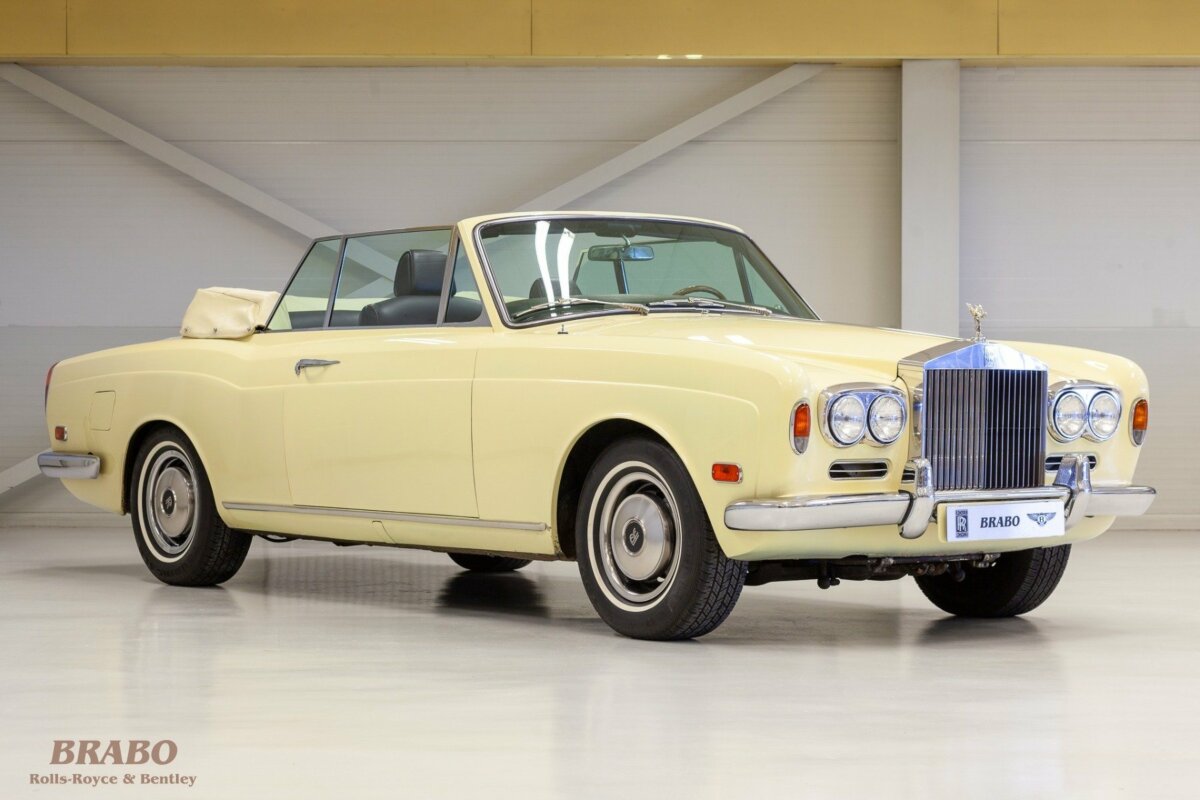Rolls-Royce Corniche MPW 1971 Chrome Yellow