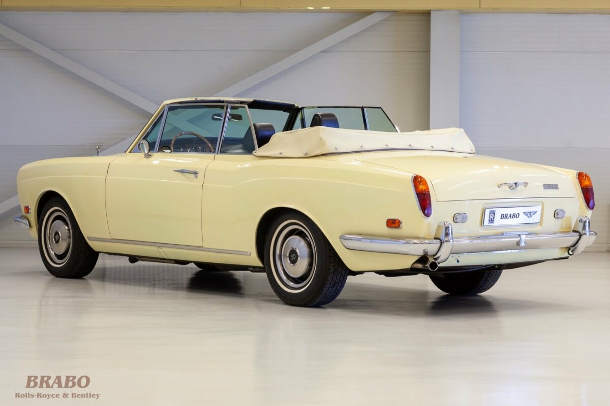 Rolls-Royce Corniche MPW 1971 Chrome Yellow